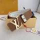 Product name: Lv..Louis..Vuitton belt original Model: Buckle, classic pure stee