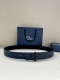 Width 3.5cm. This 35mm reversible belt combines elegant style with modern flair.