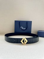 Width 4.0Cm This Belt Buckle Features The New Cd Diamond Logo And Is Carefully C