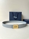 Width 3.5Cm This 35mm reversible belt combines elegance with modernity. Made fro