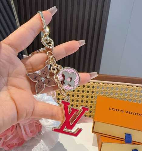 Lv keychain bag pendant The Spring Street Chain bag charm transforms classic ele