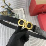 Ferragamo special leather belt automatic belt series, original hardware boutique