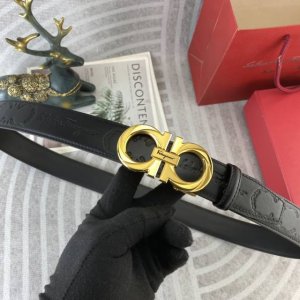 Ferragamo special leather belt automatic belt series, original hardware boutique