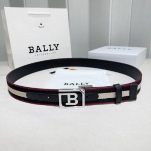 Bally , same style as in Bally boutiques. Made with webbing fabric and double-s