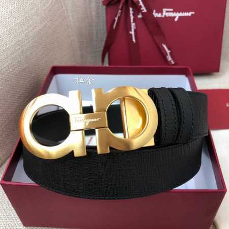 Special Nfc-F3.5Cm High-End Custom Men's Leather Belt, Double-Sided Imported Cow - Click Image to Close