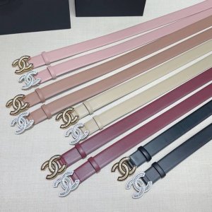 3.0Cm Chanel belt, double-sided top layer cowhide, length: 75.80.85.90.95. .105