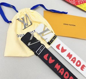 Belt: Lv..Louis..Top-grade original replica. Waistband: 100% top-grain cowhide,