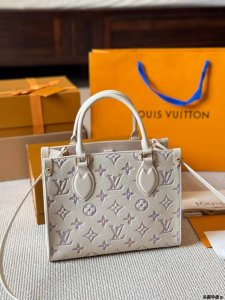 Top layer cowhide Lv Onthego new jungle bag Onthego is absolutely one of the mus