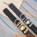 Belt: Ferragamo Original Cowhide Belt (Ddd) Men's Belt: 100% top-grain cowhide l