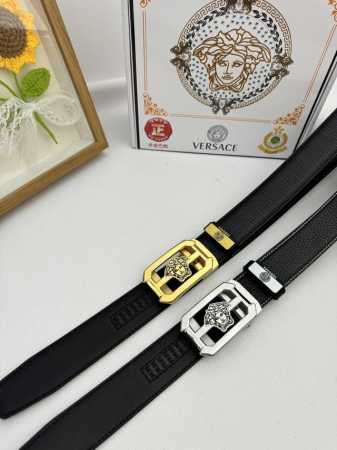Product Name: Versace Automatic Buckle Material: 100% Genuine Top-Grain Cowhide - Click Image to Close