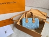 Folding Gift Box Lv Light Denim Speedy Pillow Bag 16 is the perfect size and lo