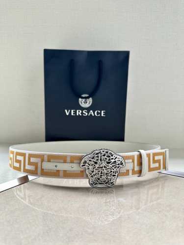Belt Width 3.8 Cm Versace This Ribbon Belt Features A Casual Style With The Icon