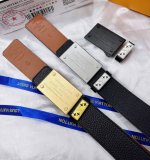 Belt: Louis Vuitton top-tier replica. Belt: 100% top-grain cowhide, genuine lea