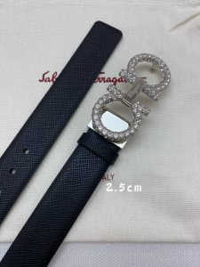 Ferragamo 25mm metal Gancio double buckle, women's double-sided cowhide leather, Ferragamo 25mm metal Gancio double buckle, women's double-sided cowhide leather,