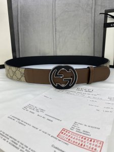 Width 4.0Cm Gucci's belt makes a stunning appearance in the Spring/Summer collec