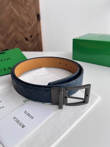 Bv 2025 latest men's braided belt, double-sided, pure handmade Intreccio large p