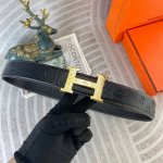 Special Hermes Special Leather Belt Series Original Hardware Fine Stainless Stee