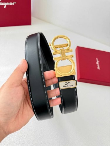 Product Name: Ferragamo Automatic Belt Model: Automatic buckle, pure steel auto