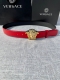 Width: 3.0 Cm Versace This Plain Weave Belt Features The Iconic Versace Medusa H