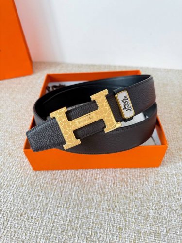 Product Name: Hermes Belt, Original Single Belt Model: Hook buckle, classic pure