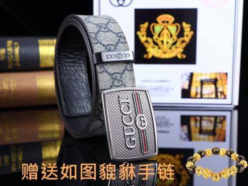 Belt: Gucci.Gu...Cci Genuine Leather Belt: 100% Genuine Top-Grain Cowhide Leathe
