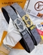 Belt: Lv..Louis..Vuitton top-grade replica. Belt: Original quality 100% top-grai