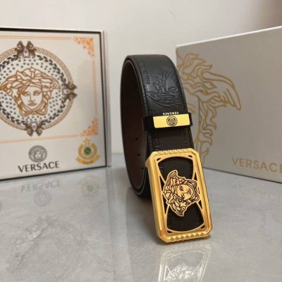 Product Name: Versace (Ddd) Material: 100% top-grain cowhide belt, guaranteed ge