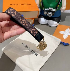 Original Lv Monogram Eclipse Dragonne Bag Charm and Keychain This Dragonne acces