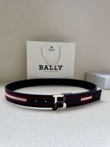 Bally New Arrival At The Store, Men's Casual Canvas And Leather Dual-Use Belt, 3