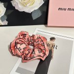 Special single with full set packaging Miumiu Miu Miu popular silk hair band, co
