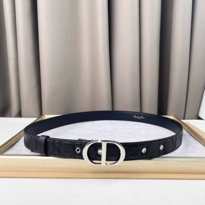 Dior 23 Dior Logo Classic Style. 3.0 Cm Premium Quality, Princess Of Wales Check