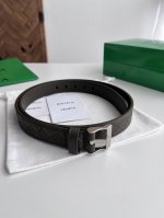 -Bv 2025 new women's braided belt, pure handmade Intreccio large grid braided do