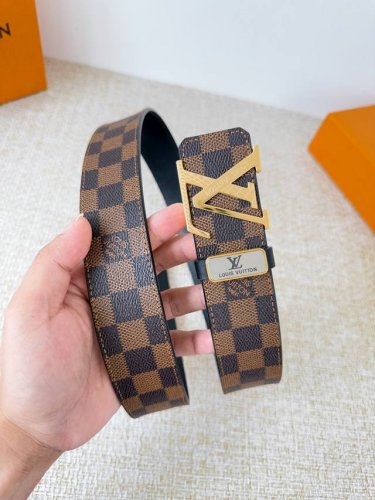 Product Name: Louis Vuitton Belt - Original Single Belt Model: Hook, Classic Pur
