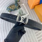 Lv Special Leather Belt Series, Original Factory Premium Stainless Steel Hardwar
