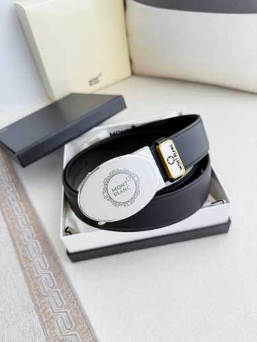 Product Name: Montblanc.Montblanc Original Belt Automatic Leather Belt Model: Au