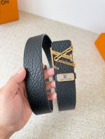 Product Name: Louis Vuitton Belt - Original Single Belt Model: Hook, Classic Pur