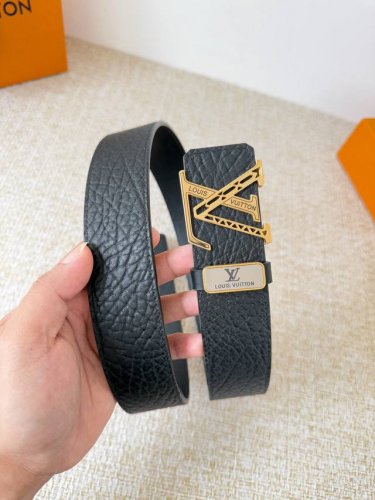 Product Name: Louis Vuitton Belt - Original Single Belt Model: Hook, Classic Pur