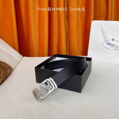 Prada imported calfskin, delicate and soft to the touch, paired with pure steel