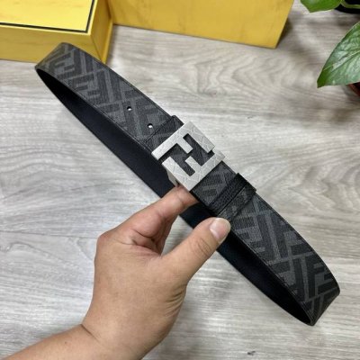 Picture Packaging Fendi Fendi Counter Same Style Width 4.0Cm Double Ring Reversi