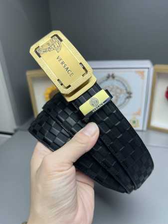 Product Name: Versace Original Automatic Buckle Belt Material: 100% Top Layer C - Click Image to Close