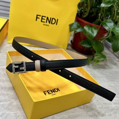 Fendl Fendi width 20mm, original imported calfskin, with original ruthenium pall