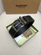 Burberry! Men's counter version of the metal buckle, first layer of cowhide doub