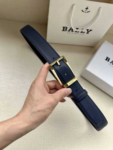 New Model From Bally, With A Belt Width Of 3.8Cm And A Pure Copper Belt Buckle.