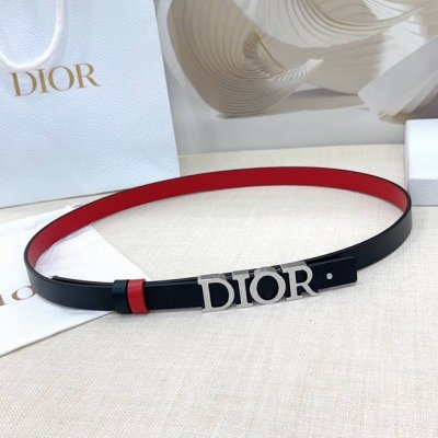 2.0Cm Dior belt, double-sided top layer cowhide, length: 75.80.85.90.95. .Europe