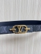 New for the season, this belt is crafted from luxurious calfskin and Monogram c