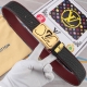 Belt: Louis Vuitton Genuine Leather Belt, Men's Style. Made From 100% Genuine To