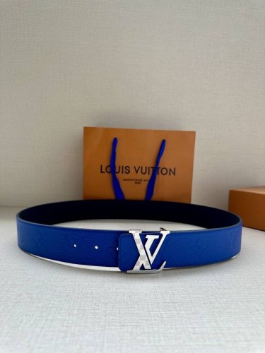 Lv 4.0 Cm Wide, Luxurious Modern Taurillon Leather, Adorned With The Elegant And