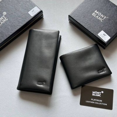 Short and long color black size long 19X10 short 12X10 Montblanc counter men's f