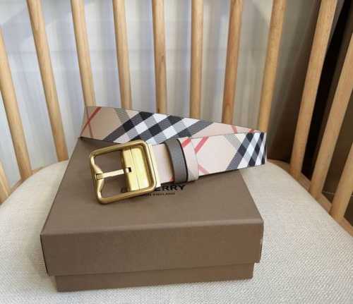 Special Burberry Burberry Counters Synchronized New Double-Sided Dual-Use Belt M
