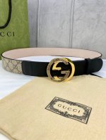 Width 4.0Cm Gucci's belt makes a stunning debut in the early fall collection, fe
